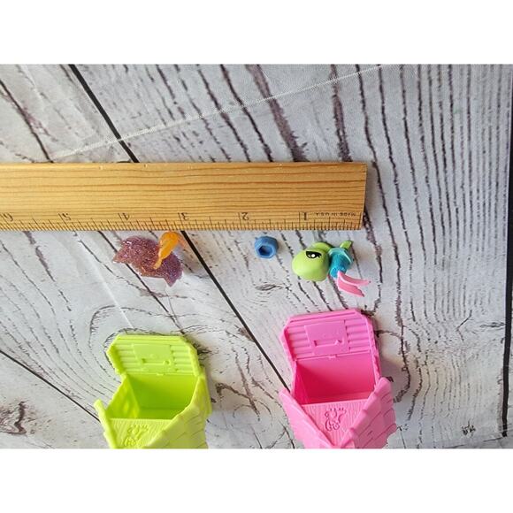 2016 Jazzwares Wildworks Animal Jam Peacock Turtle 3 Houses - Picture 5 of 9